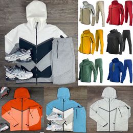 mens tracksuit designer tech fleece pants hoodie set sweatsuit sweatshirt hoodies sweatpants sport suit 2 piece set man womens long sleeve zipper jacket tracksuits