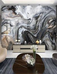 3D Wallpaper Modern Fashion Abstract Stripe Marble Po Wall Murals Living Room TV Sofa Art Home Decor Wall Painting 3D Sticker 29087504