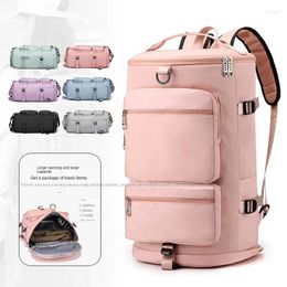 Duffel Bags Leisure Travel Bag Men And Women Universal Wet Dry Separation Gym Shoulder Short Distance Luggage Models