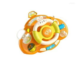 Stroller Parts 0-36 Months Infant Toy Simulation Driving Car Co-pilot Steering Gear Early Education Suitable For Electric