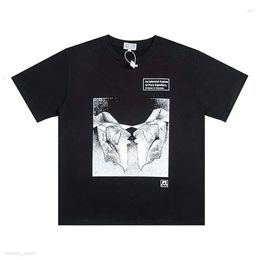 Cav Empt Men's T Shirts 2024 New Short Sleeve Men Woman Abstract Pattern Printing Summer Casual O-Neck Cotton Oversized Black C.E T-Shirt 311