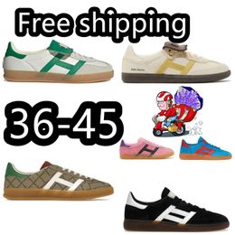 Designer Leopard shoes Men Women Yellow Navy Gum Night black Brown Green White Grey Casual Shoe Sports Sneakers