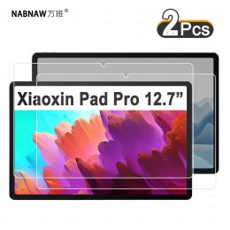 Protectors 2 Pieces HD Scratch Proof Screen Protector Tempered Glass For Lenovo Xiaoxin Pad Pro 12.7inch 2023 Tablet Protective Film