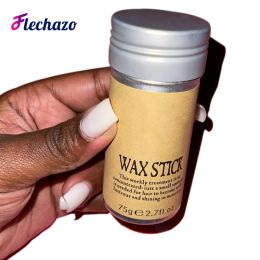 Adhesives Flechazo Wax Stick For Baby Hairs LongLasting Styling Wax Stick For Flyaways Smooth Dry Frizzy Hair Down Edge Control Wax Stick