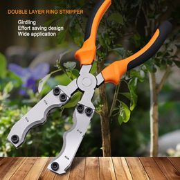 Fruit Tree Ring Shears Bonsai Branch Cutter Single/Double Hole Ring Stripping Tongs Cutting Plier Garden Pruning Tools 240410