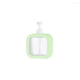 Storage Bottles 300/500ml Soap And Shampoo Dispenser Refillable Lotion Gel Holder Portable Bath Pump Bottle For Travelling Bathroom