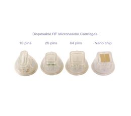 Disposable Replacement Gold 102564nano pin Fractional RF Microneedle Cartridge Scar Acne Treatment Stretch Marks Removal9518184