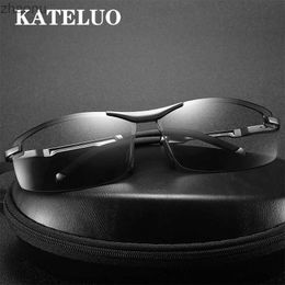 Sunglasses Kateluo Day Night Vision Goggles Mens Glasses for Driving Photoelectric Lens Mens Sunglasses Polarised UV400 Sunglasses 557XW