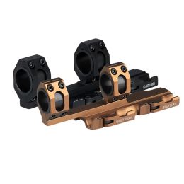 Accessories PPT tactical airsoft accessories Black 25.4mm 30mm QD riflescope mounts double ring Weaver Picatinny scope mount GZ240133