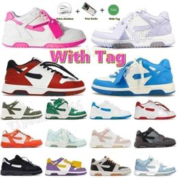 Qualitäts-Top-Offes OG Schuhe Designer aus Sneakers aus Büro Originalen Pink White Purple Platform Schuh Männer Frauen Sleafer 36-45