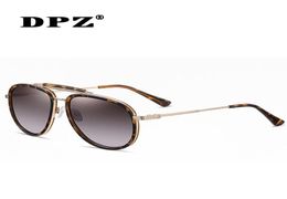 Classic Vintage TRIPP Style Polarised Aviation Sunglasses With Hood Brand Design Sun Glasses8737572