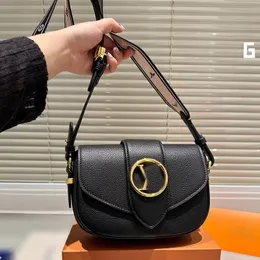 New Saddle Bag Retro Underarm Shoulder Bags Fashionable Womens Crossbody Autumn Winter brown women purse wallet Wide shoulder straps CSD2404275-12