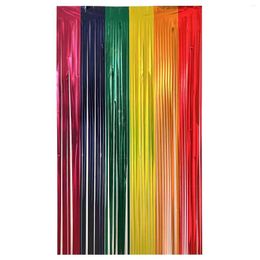 Party Decoration 1M 2M Birthday Rain Curtains Colourful Wedding Celebration Christmas Prom Scene