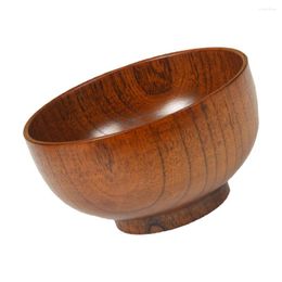 Dinnerware Sets Delicate Wooden Bowl Japanese Style Container Tableware Bowls