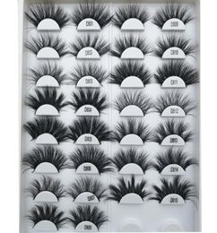 25mm False Eyelashes Customzied Logo Luxury Lashes Dramatic Lash 25 mm 3d Mink Eyelash9481029