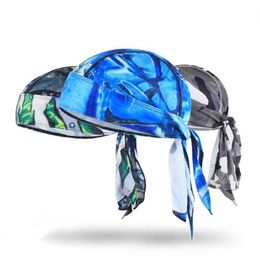 Bandanas Durag Womens Quick Drying Pure Bicycle Hatpandband Jetting Operting Womens Quick Drying Pure Bicycle Hat Beadband 240426