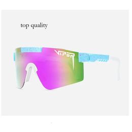 Pitviper Colorful Polarized Sunglasses Outdoor Sports Goggles Cool Skiing Riding Windproof Goggles 6756