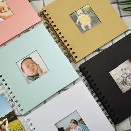 6inch Binder Photocards Holder Paper Photo Album Baby Scrapbooking Diy Kids Memory Book For Photos Collect Book Photo Storage