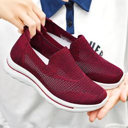 Casual Shoes Spring Women's Fabric Mesh Breathable Lightweight Soft Sole Durable And Comfortable