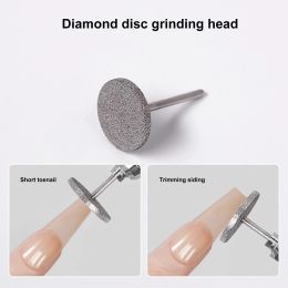 Bits Diamond Metal Drill Bits Pedicure Disc Bit For Dead Skin Callus Electric Foot File Callus Remover 20mm Shaft For Nail Salon