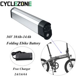 Part Removable HIMO Z20 36V 10Ah 250W Folding Electric Bike Lithium Battery 36V 12Ah 13Ah 14Ah Foldable Ebike Bicycle Battery