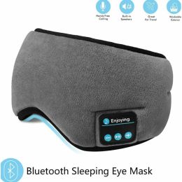 Headphone/Headset Wireless Bluetooth Sleeping Headphones Sports Headband Soft Elastic Comfortable Eye Mask Earphone Wireless Music Earphones