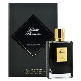 Luksusowy w sprzedaży luksusy projektant perfumy kolońskiej czarny fantom 50 ml dla kobiet lady dziewczęta perfumy parfumowe czarujący zapach szybki statek