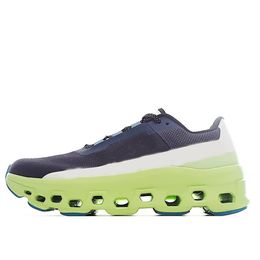 Fashion Designer Black green splice casual shoes for men and women ventilate Cloud Shoes Running shoes Lightweight Slow shock Outdoor Sneakers dd0424A 36-45 2