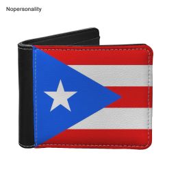 Purses Nopersonality Flag of Cuba Print Christmas Leather Wallets for Men Designer Short Mens Credit Card Holders Slim Man Purse Bags