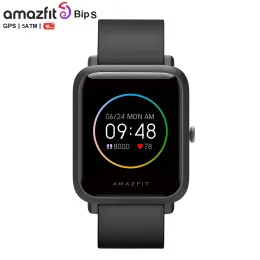 Watches New Global Version Amazfit Bip S Smartwatch 5ATM waterproof built in GPS GLONASS Bluetooth Smart Watch For Ios Android Phone