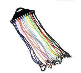 Candy Color Eyeglasses Straps Sunglasses Chain AntiSlip String Glasses Ropes Band Cord Holder Fast 8863060