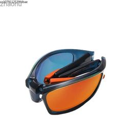 Sonnenbrille Sport faltbare Sonnenbrille S24101 Super helles TR -Farbwindtragable Riderxw