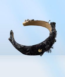 3Colors Luxury Classic Designer CH Brand Headbands Tassel Denim Luxury Headband Hair Hoop Accessories for Women Girls3544157