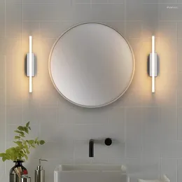 Wall Lamp Bathroom LED Mirror Front Nordic Minimalist Cabinet Dedicated