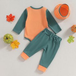 Clothing Sets My First Halloween Baby Boy Girl Outfit Cutest Mama S Pumpkin Romper Pants With Hat Set 3Pcs Clothes