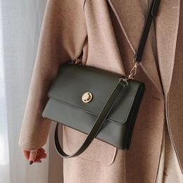 Bag Vintage Fashion Female Crossbody 2024 High Quality PU Leather Women's Designer Handbag Lock Shoulder Messenger