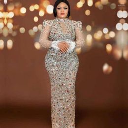 Casual Dresses Latest Luxury Party Evening Sexy Women's Bodycon Stretch Robe African Tight Rhinestones Gowns Kaftan Fashion Clothing