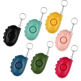 2024 Self Defence Alarm 130dB Shape Security Protect Alert Personal Safety Scream Loud Keychain Emergency Alarm For Child Elderfor Keychain Safety Alarm