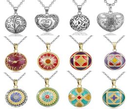 Pendant Necklaces Eudora 1 Pc Colourful Harmony Bola Ball Necklace With Link Chain Pregnancy Jewellery Chime Women Mom Gift6863719