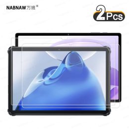 Protectors 2 Pieces Scratch Proof HD Tempered Glass Screen Protector For Oukitel RT5 6 7 TITAN 5G 10.1 OKT3 10.51inch Rugged Tablet Film