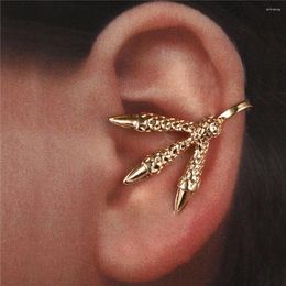 Backs Earrings Vintage Personality Eagle Claw Cuff For Women Ear Bone Punk Clip Fashion Jewellery Halloween Gifts