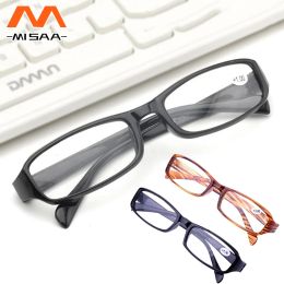 Frame Women's Reading Glasses Ultralight PC Frame Portable Presbyopic Eyeglasses Men Highdefinition Vision Care Eyewear +1.0~+4.0