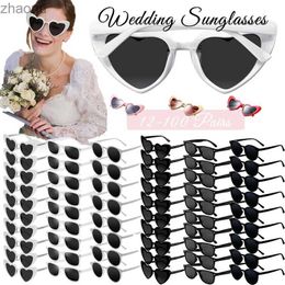 Sunglasses 12 pairs of wedding Bodas Heart sunglasses for singles bachelor parties glasses team bride maid groom giftsXW