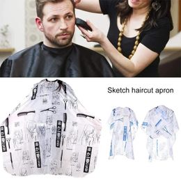 Hot Hair Salon Cutting Barber Hairdressing Cape For Haircut Hairdresser Apron Sketch Haircut Apron Hair Cutting Cape
