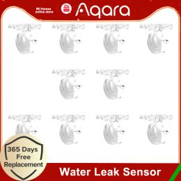 Control Aqara IP67 Water Leak Sensor Zigbee Immersing Flood Detector Alarm Security Soaking Sensors Work With Homekit Mi Home