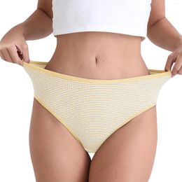 Women's Panties Briefs Leak Proof Menstrual Underwear Mid High Waisted Mesh Printed Sweat Seamless Intimate Lingerie