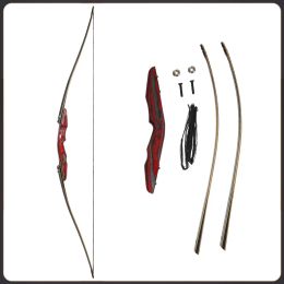 Darts 64" Take Down Longbow 2550lbs American Hunting Long Bow Right Hand Sports Bow Outdoor Target Shooting Practise Traditional Bow