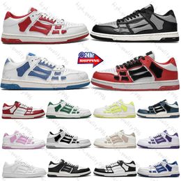 Designer Casual Shoes Luxury Casual amiiiri Running Shoes Lace-up Sneakers White Black Blue Green Pink Brown Runners Men Outdoor Sneakers Women Sports casual shoes