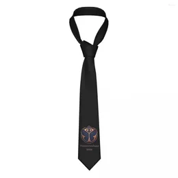 Bow Ties Classic Tomorrowland Logo Neck Men's Custom Silk Festival Neckties For Business Cravat