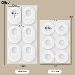 8H4H Tattoo Transfer 1sheet=6pcs Professional New Felt Corns Self-adhesive Sticker Preventing Calluses Pain Abrasion Protective Patch Heel Sticker 240427